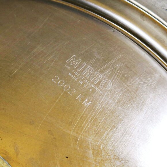 1960s-70s Mirro Aluminum Cake Safe 2002 KM Made in USA Mid-Century Kitchen - Picture 9 of 9